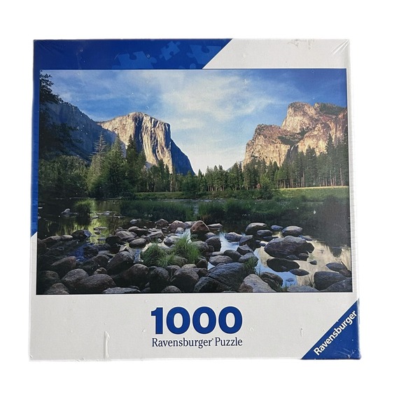 Ravensburger Puzzle 1000 Piece Landscape Yosemite Valley New Sealed - Picture 1 of 8